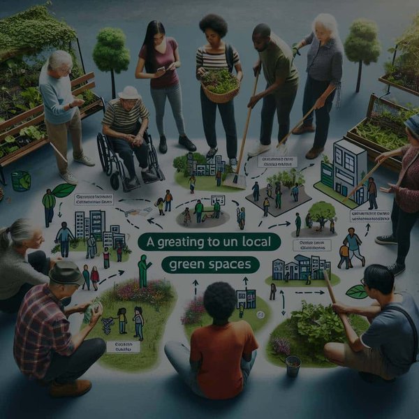 Comment les citoyens peuvent-ils contribuer à créer un guide des espaces verts locaux ?